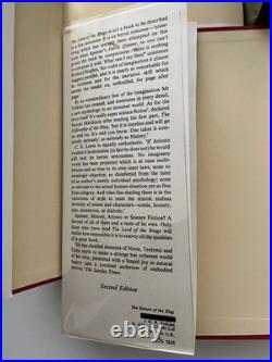 Rare 1966 2nd Ed 1st Impression Lord Of The Rings Trilogy J R R Tolkien