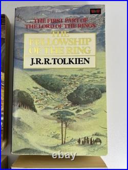 Rare 1984 Tolkien Box Set Unwin Great Britain Paperback Heroic Tales LOTR Hobbit