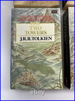 Rare 1984 Tolkien Box Set Unwin Great Britain Paperback Heroic Tales LOTR Hobbit