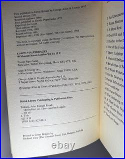 Rare 1984 Tolkien Box Set Unwin Great Britain Paperback Heroic Tales LOTR Hobbit