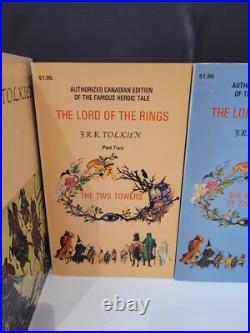 Rare J. R. R Tolkien Lord Of The Rings Trilogy, 3-book Box Set, Methuen 1975