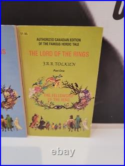 Rare J. R. R Tolkien Lord Of The Rings Trilogy, 3-book Box Set, Methuen 1975