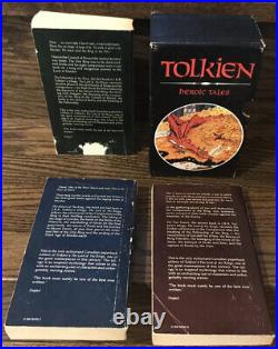 Rare J. R. R Tolkien Lord of the rings box set (famous heroic tales Canadian) 1977