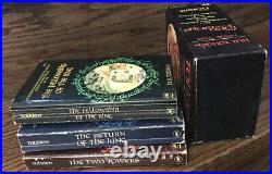 Rare J. R. R Tolkien Lord of the rings box set (famous heroic tales Canadian) 1977