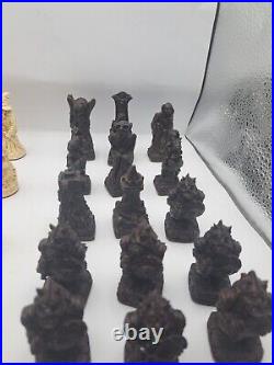 Rare Lord Of The Rings Chess Set- Tolkien Enterprises 1988- Made in England