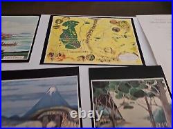 Rare Tolkien Illustrated Cards Lord of the Rings The Hobbit George Allen & Unwin