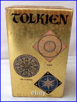 Rare Vintage 1973 J. R. R. Tolkien Ballantine Hobbit Lotr Lord Of Rings Book Set