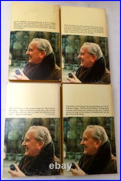 Rare Vintage 1973 J. R. R. Tolkien Ballantine Hobbit Lotr Lord Of Rings Book Set