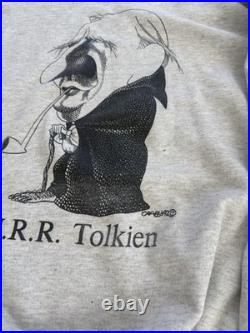 Rare Vintage 1992 J. R. R Tolkien Lord Of The Rings Art Sweatshirt Size Xl