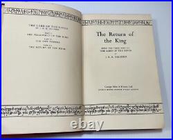 Return of the King 1955 First UK Edition, J. R. R. TolkienLord of the Rings