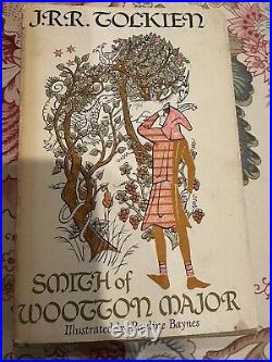 SMITH OF WOOTTON MAJOR J. R. R. Tolkien -1967 1st print HCDJ Lord of the Rings