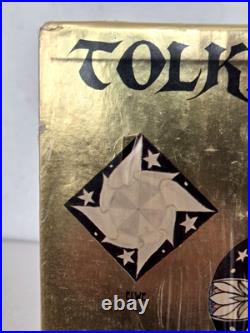 Sealed LORD OF THE RINGS 1973 JRR Tolkien GOLD FOIL Collectors Box Set 4 Books