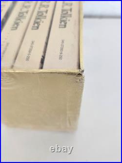 Sealed LORD OF THE RINGS 1973 JRR Tolkien GOLD FOIL Collectors Box Set 4 Books