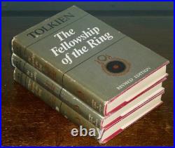 Second Edition 4th Imp. Lord Of The Rings Trilogy 1969 J R R Tolkien Allen Unwin