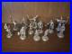 Set of 12 J. R. R. Tolkien Lord of the Rings Pewter Miniatures 1979 Elan Merch Inc
