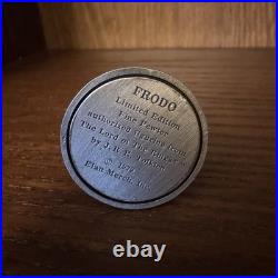 Set of 12 J. R. R. Tolkien Lord of the Rings Pewter Miniatures 1979 Elan Merch Inc