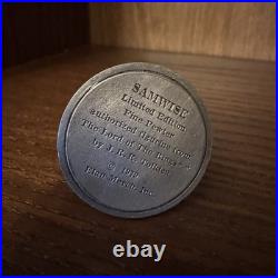 Set of 12 J. R. R. Tolkien Lord of the Rings Pewter Miniatures 1979 Elan Merch Inc