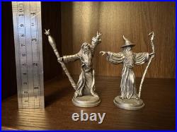 Set of 12 J. R. R. Tolkien Lord of the Rings Pewter Miniatures 1979 Elan Merch Inc