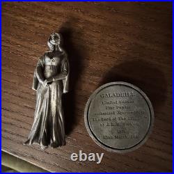 Set of 12 J. R. R. Tolkien Lord of the Rings Pewter Miniatures 1979 Elan Merch Inc