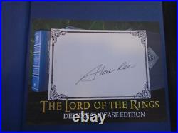 Signed Alan Lee Tolkien Lord Of The Rings Deluxe Illustrated Box Set Bookplate