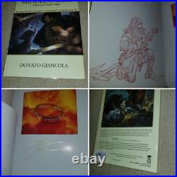 Signed Original Drawing Middle-Earth by Donato (Lord of the Rings Tolkien based)