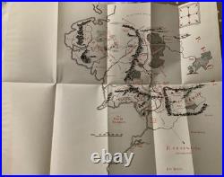 THE FELLOWSHIP OF THE RING, LORD OF THE RINGS JRR TOLKIEN 1ST ED, 5th IMP 1956