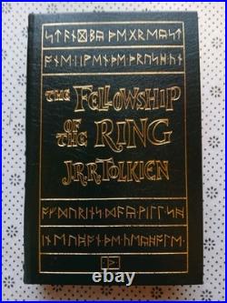 THE FELLOWSHIP OF THE RING TOLKIEN Leather Bound Lord of the Rings Easton Press