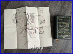 THE FELLOWSHIP OF THE RINGS Easton Press Leather Book Tolkien Lord Of The Rings