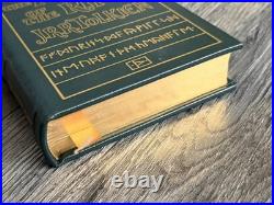 THE FELLOWSHIP OF THE RINGS Easton Press Leather Book Tolkien Lord Of The Rings