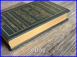 THE FELLOWSHIP OF THE RINGS Easton Press Leather Book Tolkien Lord Of The Rings