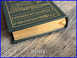 THE FELLOWSHIP OF THE RINGS Easton Press Leather Book Tolkien Lord Of The Rings