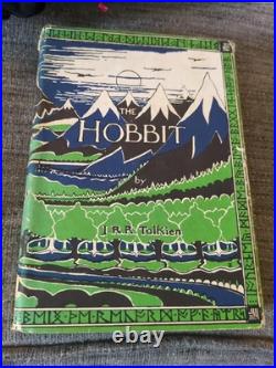 THE HOBBIT J. R. R. Tolkien 1st/31th 1966 HCDJ Lord Of The Rings