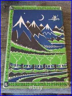 THE HOBBIT J. R. R. Tolkien 1st/31th 1966 HCDJ Lord Of The Rings
