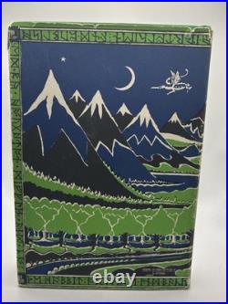 THE HOBBIT J. R. R. Tolkien 1st/34th 1966 HCDJ Lord Of The Rings