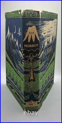 THE HOBBIT J. R. R. Tolkien 1st/34th 1966 HCDJ Lord Of The Rings