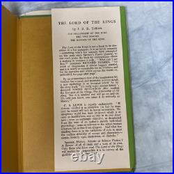 THE HOBBIT J. R. R. Tolkien 1st/40th 1966 HCDJ lord of the rings, MINT