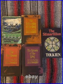 THE HOBBIT LORD OF THE RINGS Trilogy Silmarillion 1965 w Maps J. R. R. Tolkien