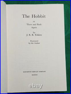 THE HOBBIT by J. R. R. TOLKIEN 1966 hc US Print The Lord of the Rings VVG