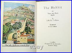 THE HOBBIT by J. R. R. Tolkien 1961 hcdj UK Edition The Lord of the Rings VG