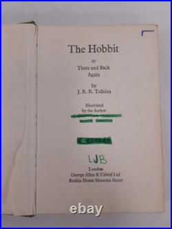 THE HOBBIT by J. R. R. Tolkien 1974 HC UK Edition The Lord of the Rings (3rd Ed) THE HOBBIT by J. R. R. Tolkien 1974 HC UK Edition The Lord of the Rings (3rd Ed)