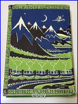 THE HOBBIT by J. R. R. Tolkien 1st/35th 1966 HCDJ Lord of the Rings LOTR