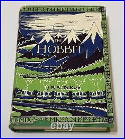 THE HOBBIT by J. R. R. Tolkien 1st/35th 1966 HCDJ Lord of the Rings LOTR