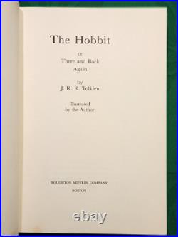 THE HOBBIT by J. R. R. Tolkien pub 1951 hcdj 2nd Edition The Lord of the Rings