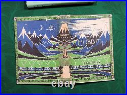THE HOBBIT by J. R. R. Tolkien pub 1951 hcdj 2nd Edition The Lord of the Rings