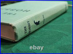 THE HOBBIT by J. R. R. Tolkien pub 1951 hcdj 2nd Edition The Lord of the Rings