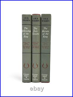 THE LORD OF THE RINGS 2nd Edn 2nd & 1st Prints J R R TOLKIEN 1966/67 Lovely dw's