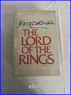 THE LORD OF THE RINGS 3 VOLS 1965 HOUGHTON Second Edition by J. R. R. TOLKIEN