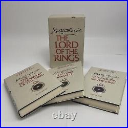 THE LORD OF THE RINGS 3 VOLS 1965 HOUGHTON Second Edition by J. R. R. TOLKIEN