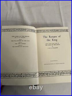 THE LORD OF THE RINGS 3 VOLS 1965 HOUGHTON Second Edition by J. R. R. TOLKIEN