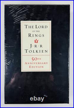 THE LORD OF THE RINGS 50TH ANNIVERSARY EDITION J. R. R. Tolkien 2004 Slipcase NEW